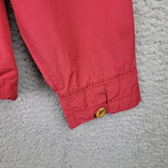 Arturo Calle Actitud Chaqueta Track Jacket Small Red Full Zip Pockets Anchor - Picture 13 of 16